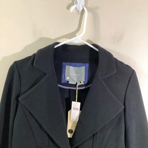 Anthropologie Sylvia Surin Ponte Knit Blazer Jacket - Picture 3 of 11